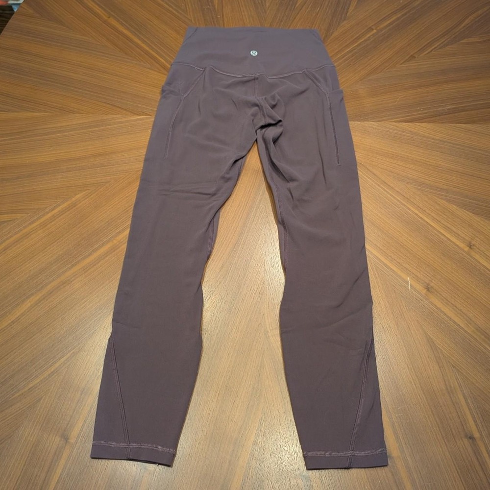 Lululemon Align High-Rise Pant Pockets Women Purple Excellent 28" Leggings 4